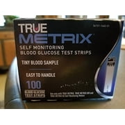 TRUE METRIX Self Monitoring Blood Glucose Test Strips, 100 Count