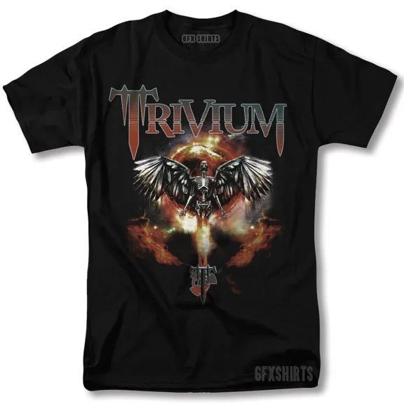 Trivium Shirt Heavy Metal Rock Concert Tour Vntg Graphic Design T-Shirt