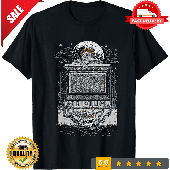 Trivium T shirt, t shirt, HOT, Trending,mother day gift -one side, LIMITED EDITION-TH62733