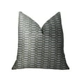 thumbnail image 1 of Trivoli Circle Gray and Cream Handmade Luxury Pillow, 1 of 3