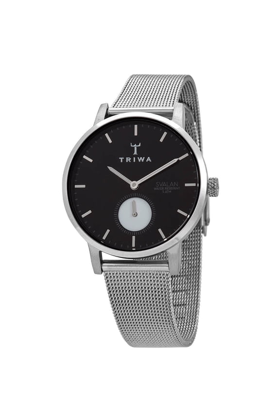 Ebony Svalan Quartz Black Dial Ladies Watch SVST103MS121212