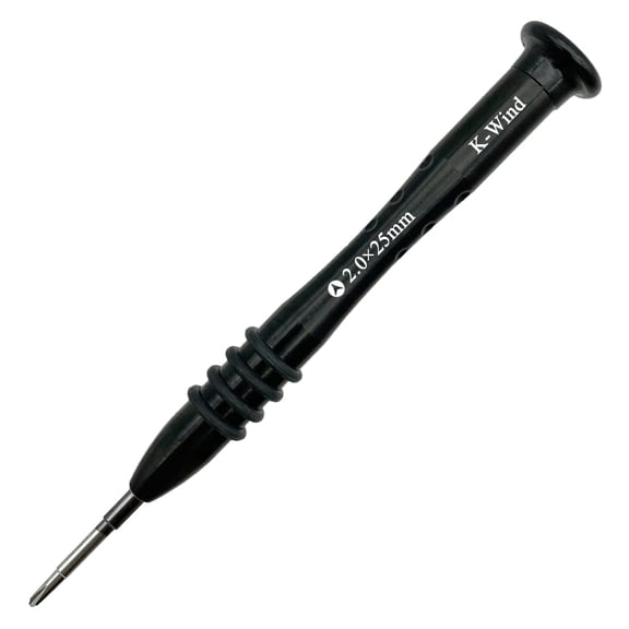 Triwing Precision Screwdriver Y0 2mm for Game Console/Controller, Laptop & Tablet, Magnetic S2 Steel Head, Free Spin Cap, Non-slip Grip, Tri-point Y-type Screwdriver Repair Tool for Electronics