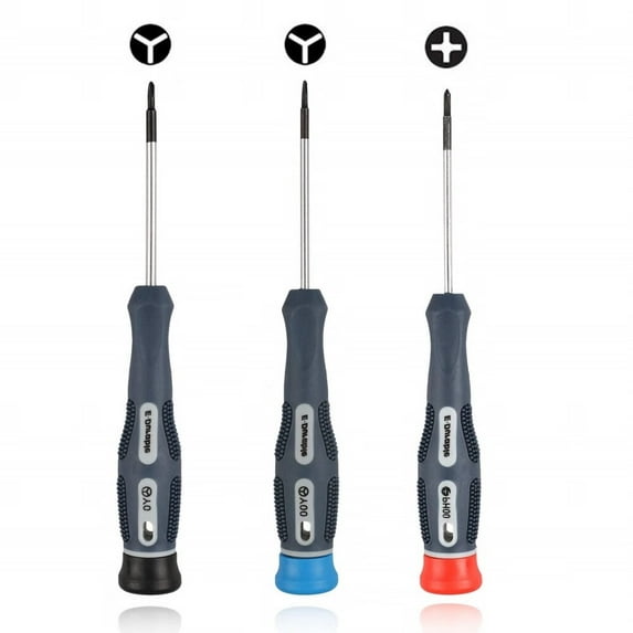 Triwing Screwdriver for Nintendo Switch Screwdriver Kit,Tri Wing Magnetic Tip Screwdriver Repair Tool Set,PH00 Y0 Y00 Cross Wing Precision Screw Driver Compatible with NS Switch Controller