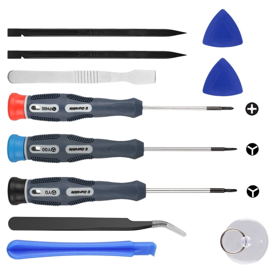 Triwing Screwdriver Repair Kits for Nintendo, TSV 11-in-1 Tri-wing/Phillips Security Screwdrivers Repair Tool Kit Fit for Nintendo Switch Joy-Con/ New 3DS/Wii/NES/SNES/DS Lite/GBA/Gamecube