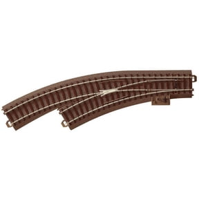 Trix 62671 HO C Track 14-3/16" Left Hand Curved Switch Turnout
