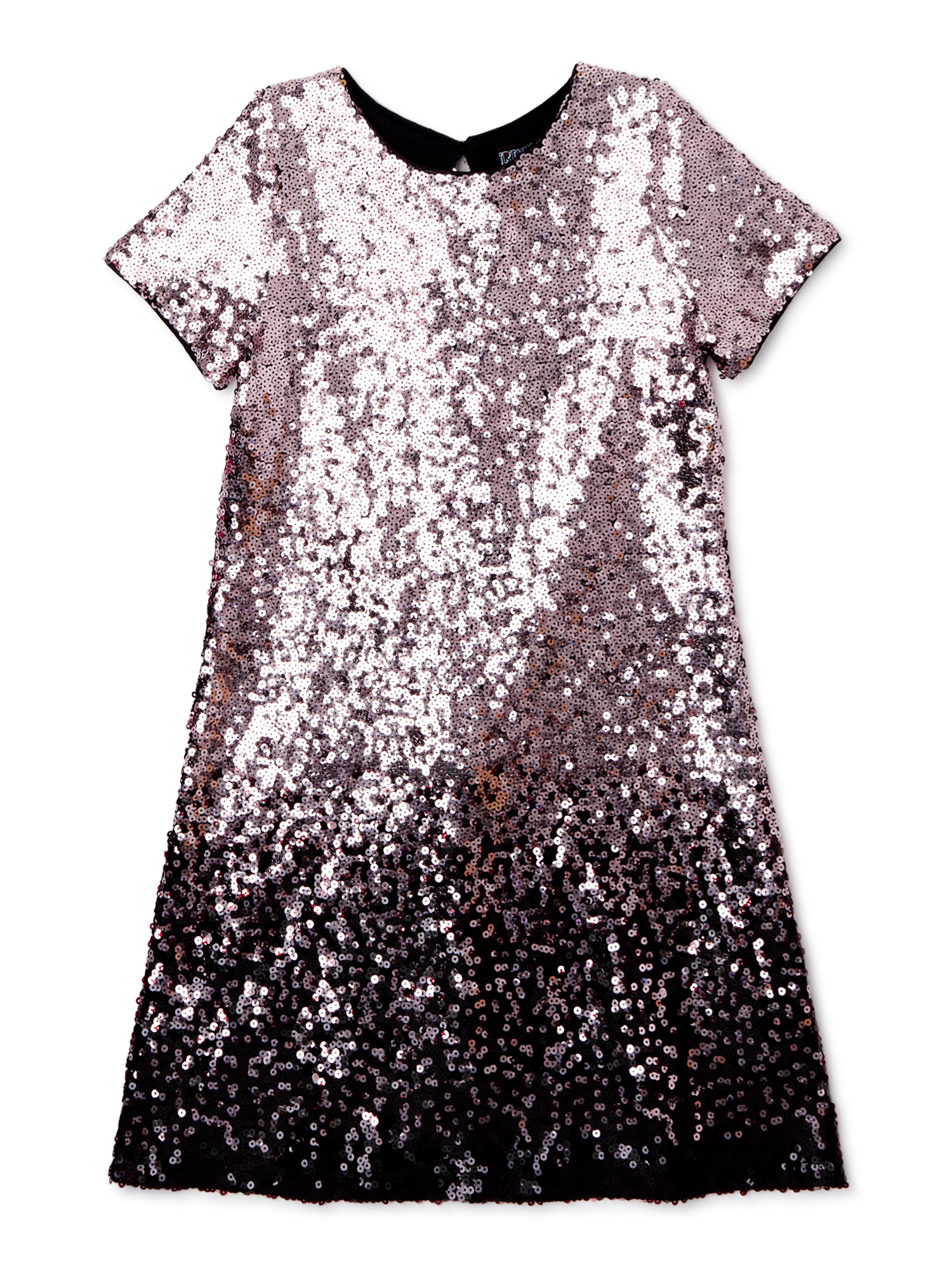 Trixxi Girls Holiday Ombre Allover Sequin Dress, Sizes 7-16 