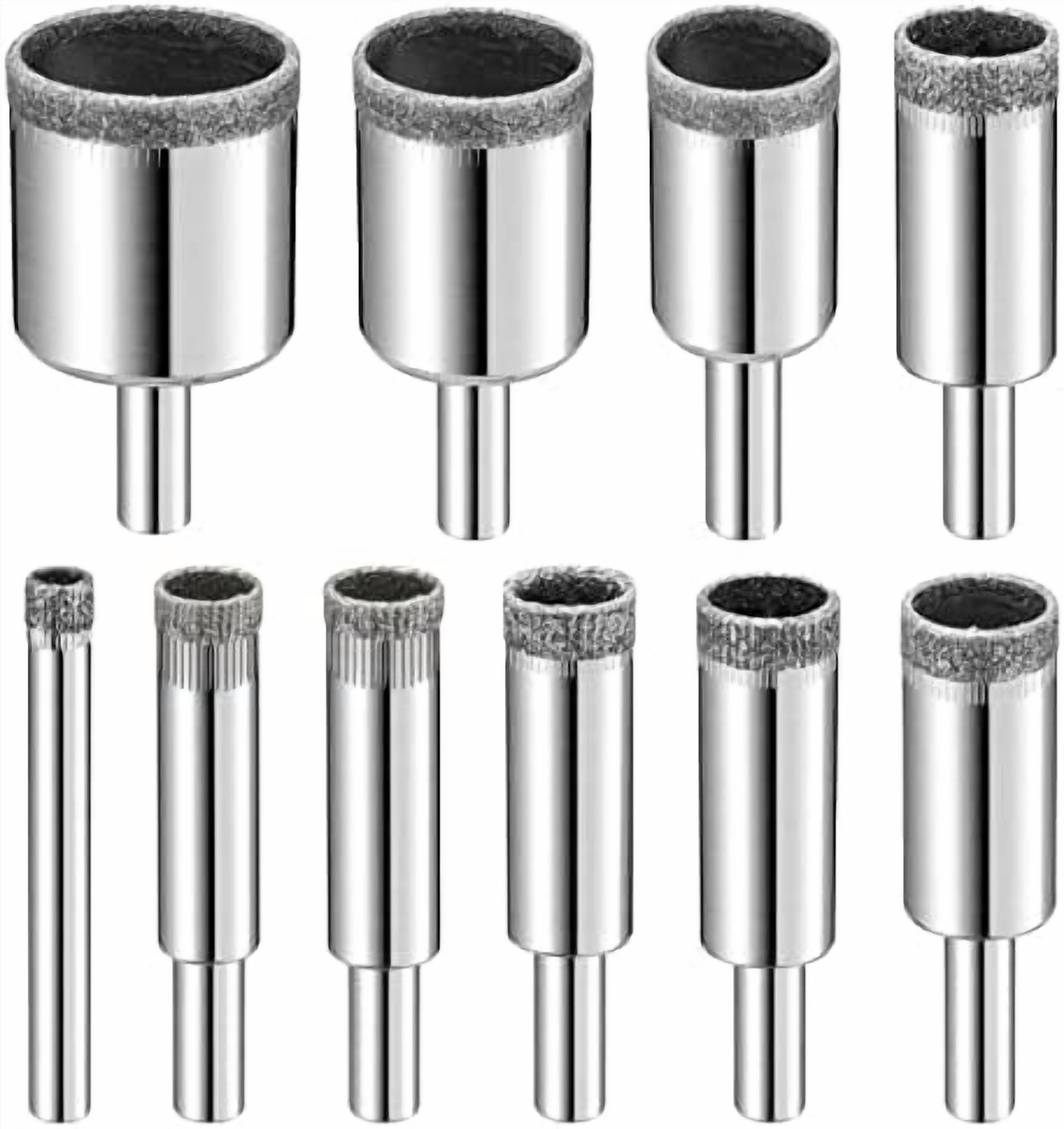 diamond drill bits vs hole saws glass comparison