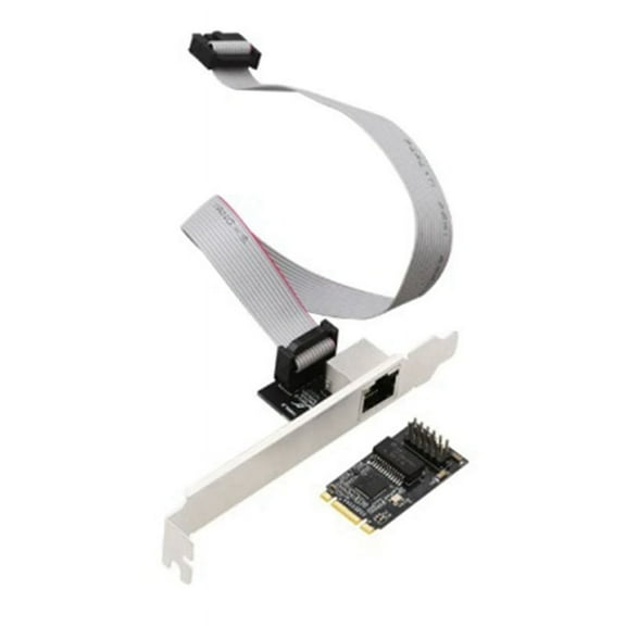 Trjgtas M. 2 2.5G Gigabit Network Card 2500M Industrial Esports Network Adapter M2 (B+M Key) I226 Chip