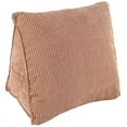 thumbnail image 1 of Reading Backrest Cushion Wedge Pillow Back Cushion Lumbar Pad Bed Office Chair Rest Pillow Back Support Pillow(Coffee), 1 of 8
