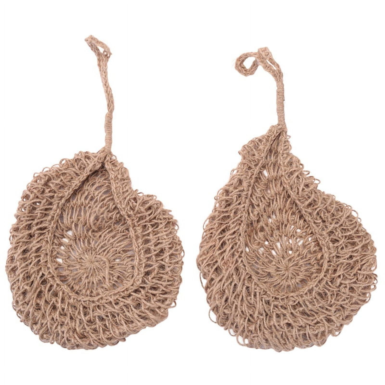 Trjgtas Twine Onion Basket Hanging for Pantry, Potato Garlic Onion