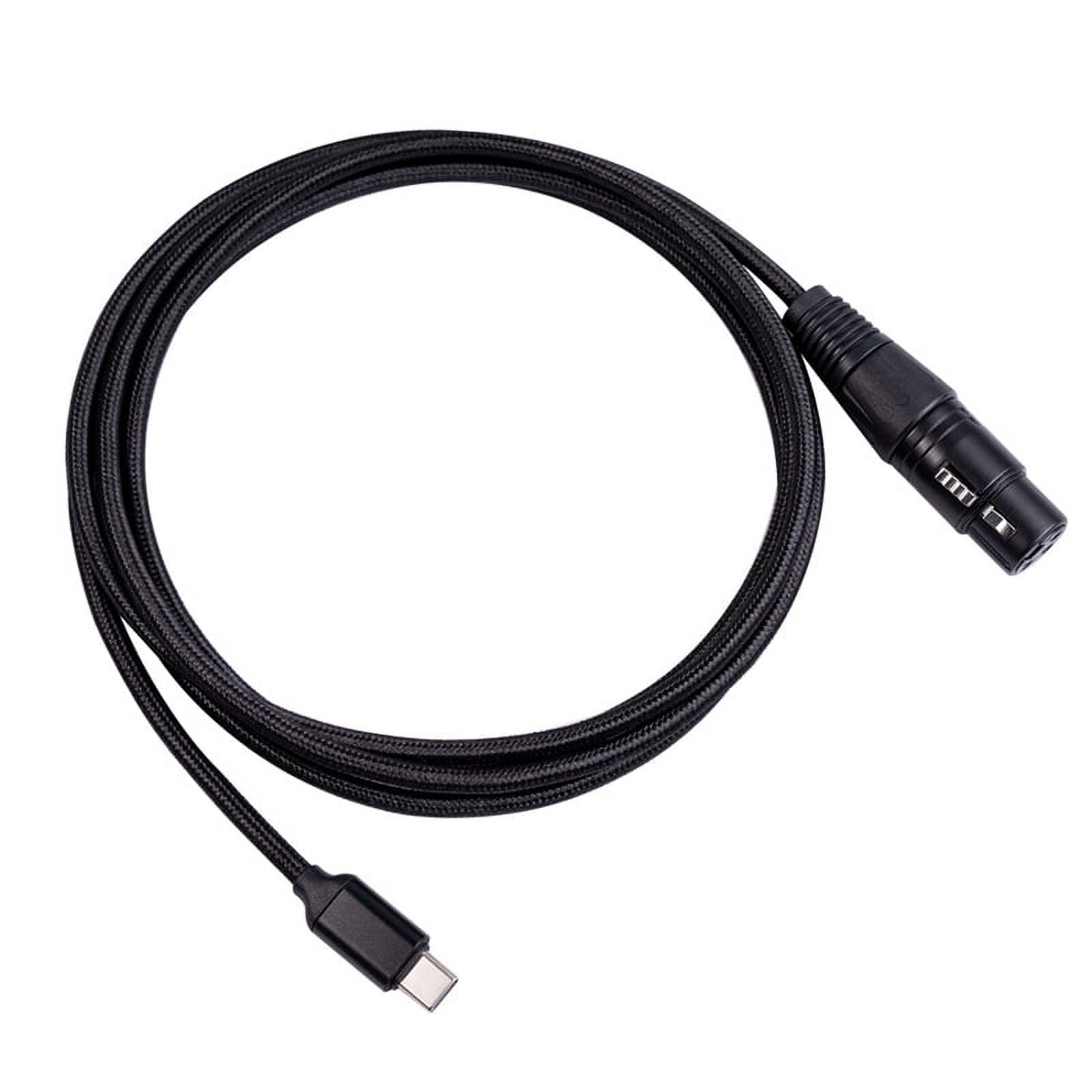 Trjgtas USB C to XLR Female Cable, USB C Microphone Cable Type C