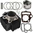 thumbnail image 1 of Trkimal 52.4mm Engine Parts Cylinder big bore kits with Gaskets and Piston Set for 4 Stroke Chinese TaoTao Coolster ATV 110cc Pit Quad Dirt Bike Go Kart, 1 of 4
