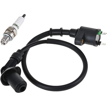 Racing CDI Ignition Coil & Spark Plug For 70cc-125cc ATV Quad Pit Dirt Bike