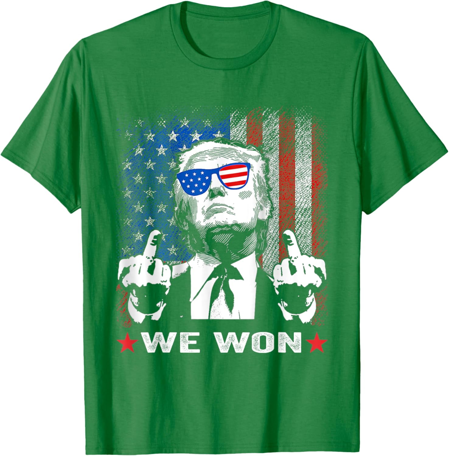 Trmp We Won Wins Inauguration 47 US President 2025 Election TShirt