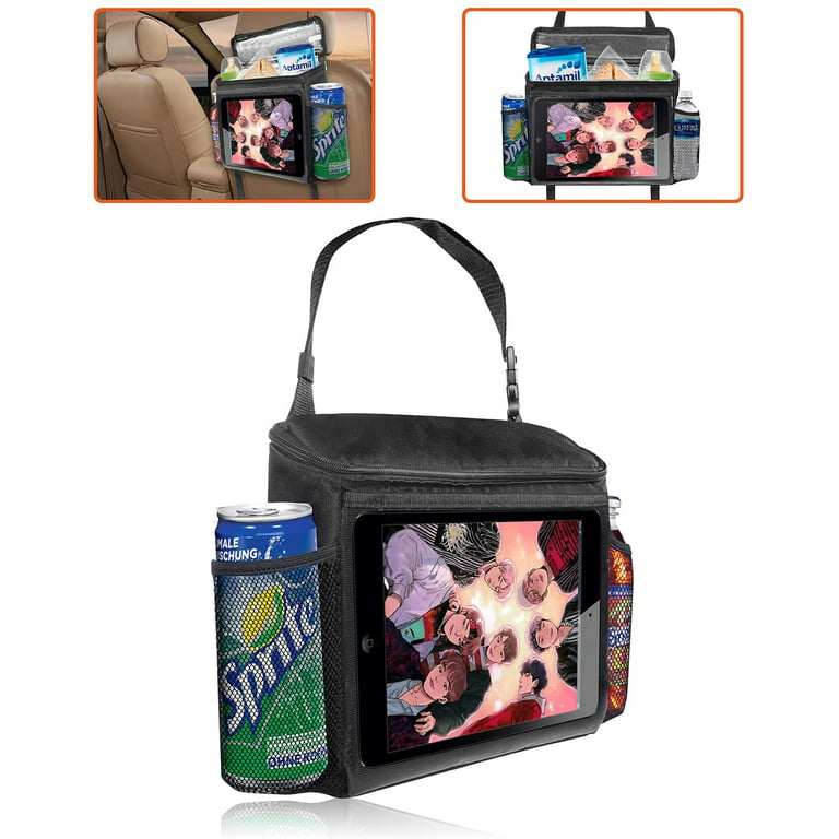 Rear seat bag Midi with tablet holder black, Backseat pockets, Kids & Co