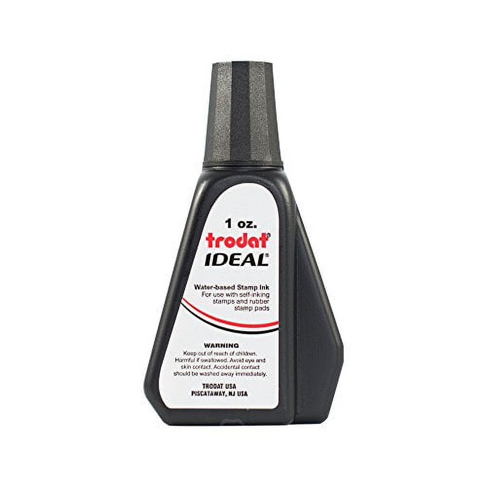 Trodat 53025 Ideal Premium Replacement Ink for Use with Most Self