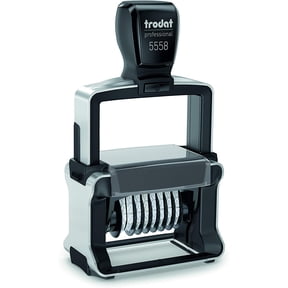 Trodat 8 Digit Self-Inking Numbering Stamp, 5mm Character Height 5mm