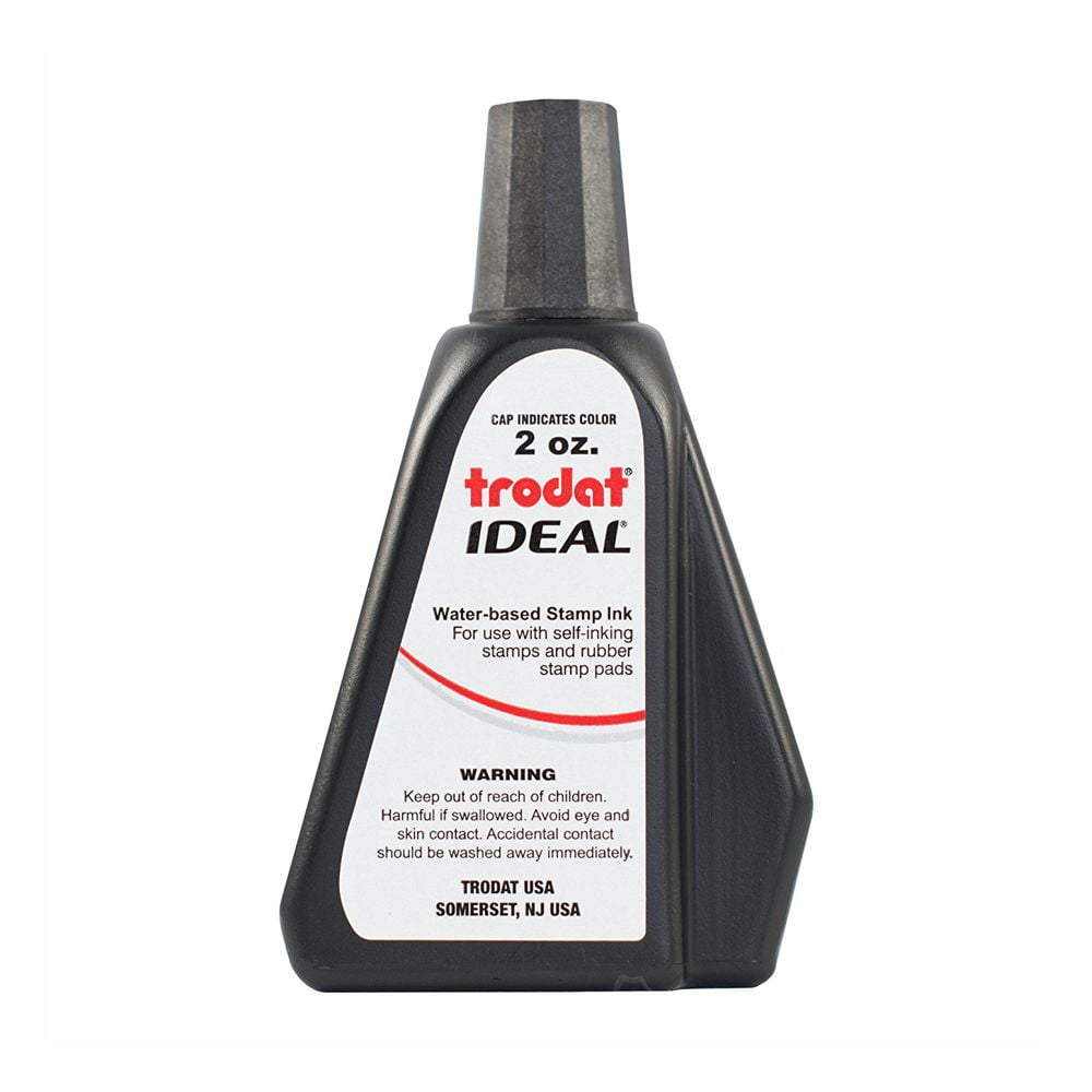Replacement Ink Pad For Trodat/Ideal 4929 & 4729 Stamps – 2 Color Blue/Red, Date In Red