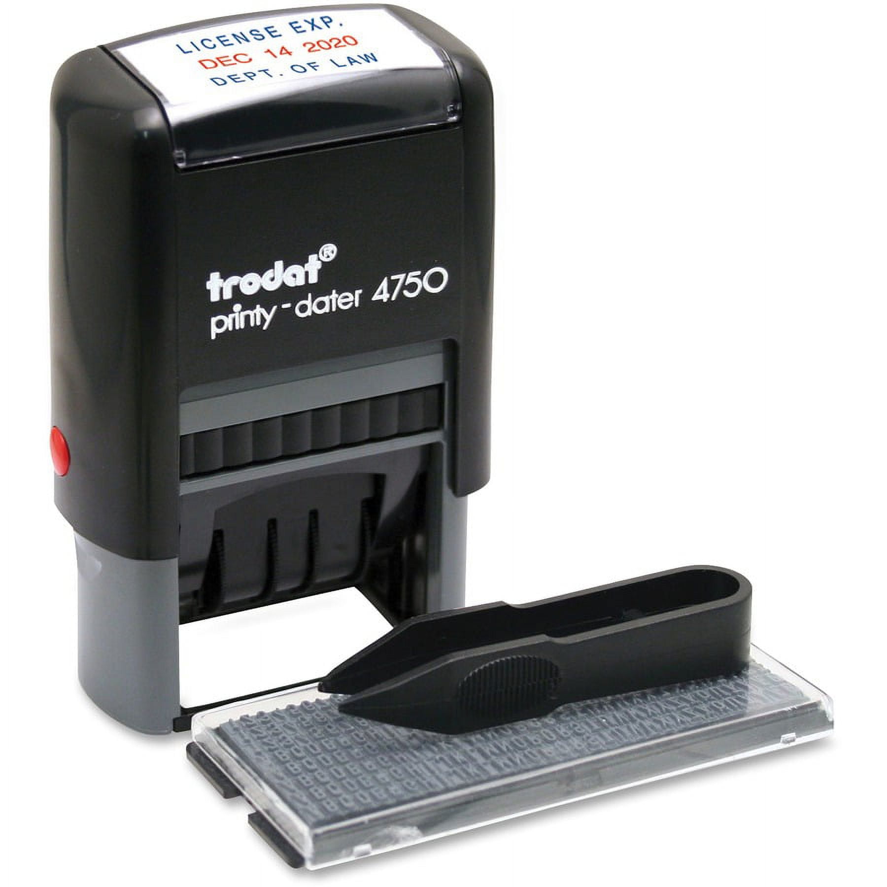 Trodat Do-it-Yourself Date Stamp - Date Stamp - 2 Characters/Line - 1 Trodat Do-it-Yourself Date Stamp - Date Stamp - 2 Characters/Line - 1