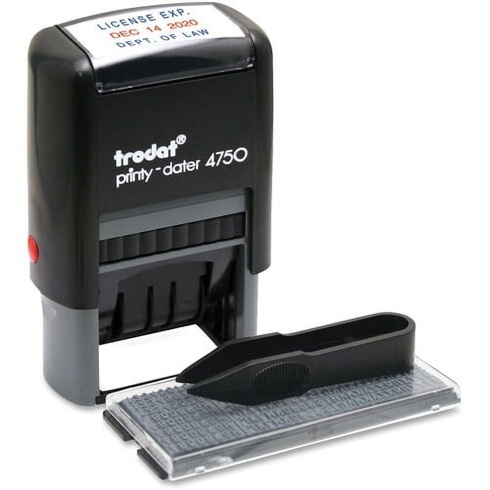 Trodat Do-it-Yourself Date Stamp - Date Stamp - 2 Characters/Line - 1 Trodat Do-it-Yourself Date Stamp - Date Stamp - 2 Characters/Line - 1