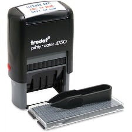 Trodat Do-it-Yourself Date Stamp - Date Stamp - 2 Characters/Line - 1 Trodat Do-it-Yourself Date Stamp - Date Stamp - 2 Characters/Line - 1