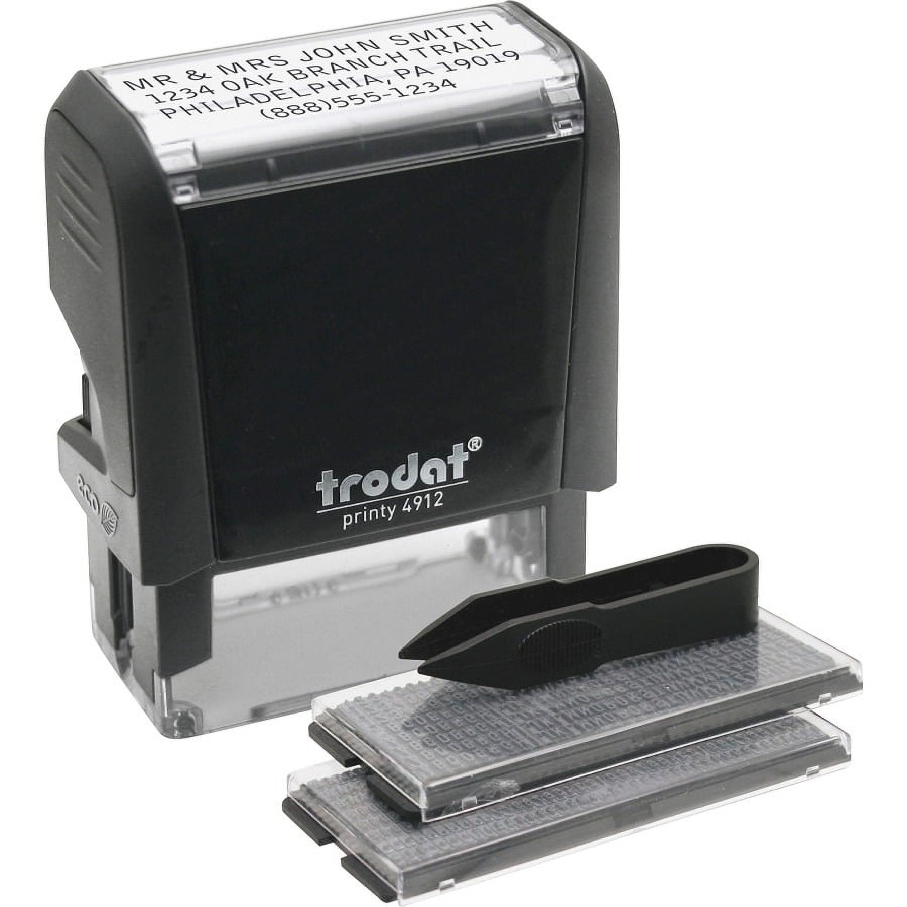 Trodat Do-it-Yourself Stamp - Date Stamp - 4 Characters/Line - 0.75 Trodat Do-it-Yourself Stamp - Date Stamp - 4 Characters/Line - 0.75