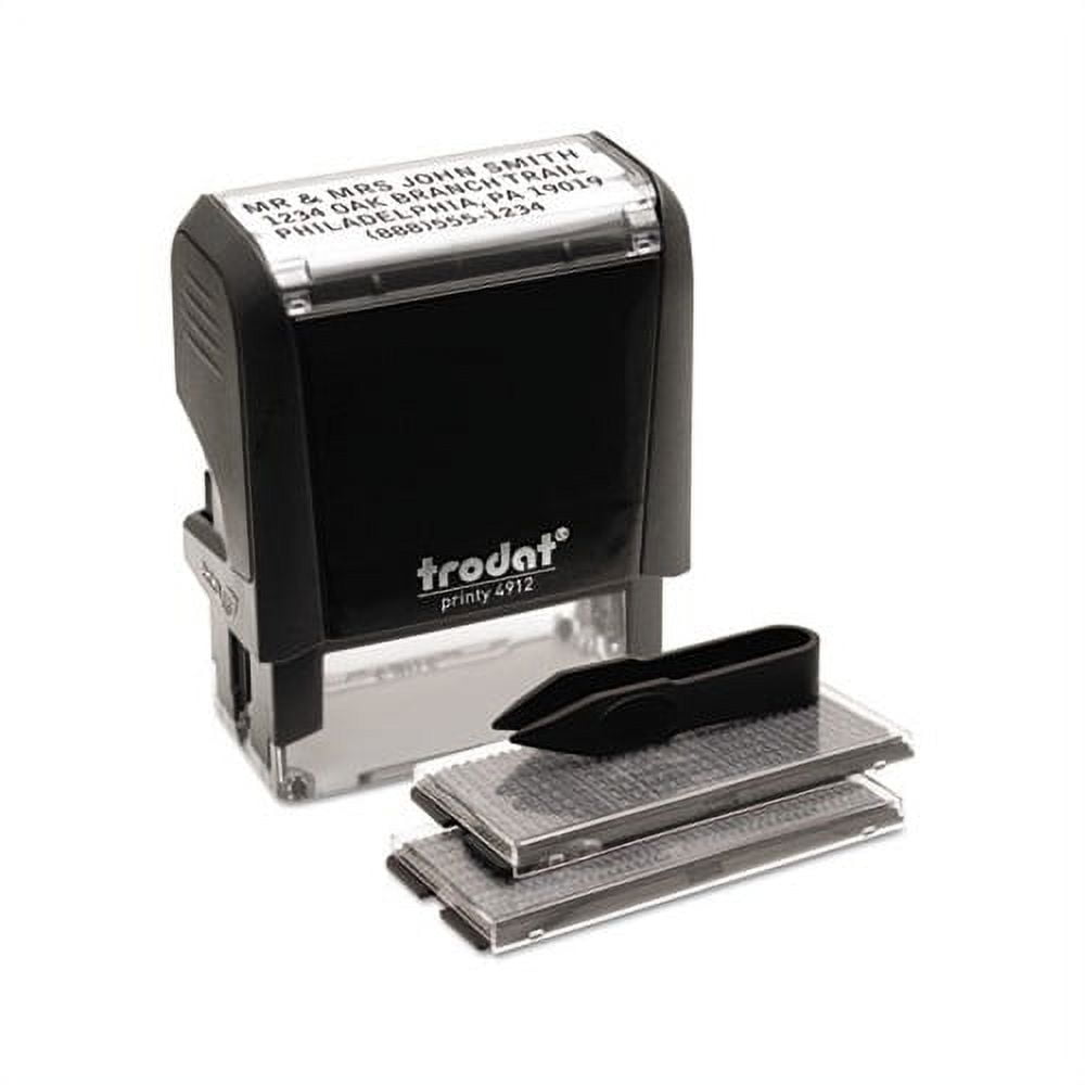 Trodat Economy Self-Inking Date Stamps, Stamp Impression Size: 3/8