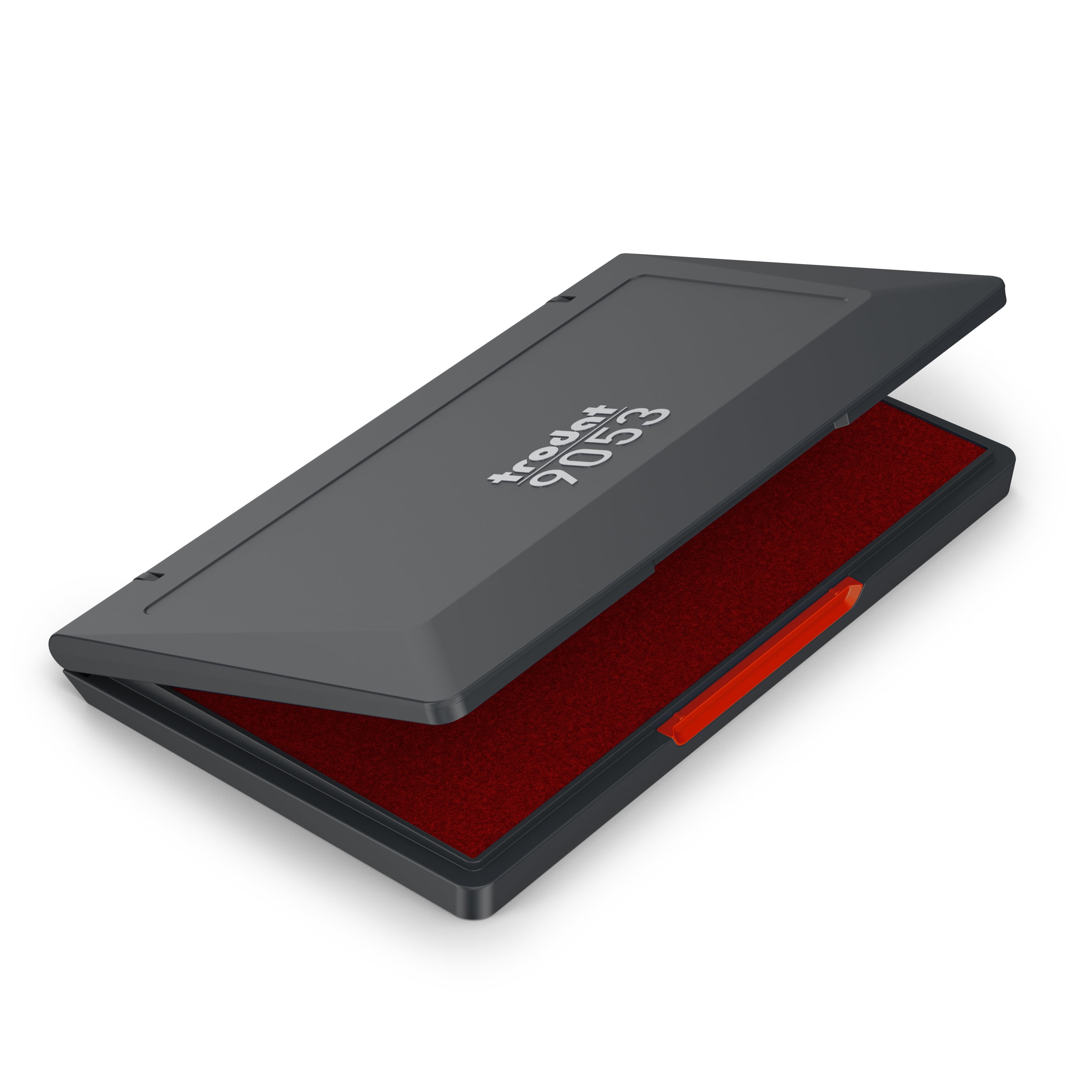Trodat Ink Business Stamp Pad, Red 3.5" x 6.375" (Trodat 9053 Red Stamp Pad)