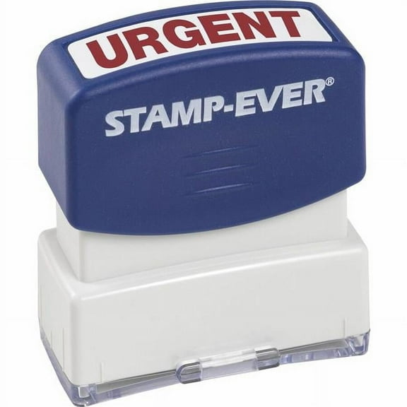 Trodat TDT5967 Pre-Inked Urgent Message Stamp, Red