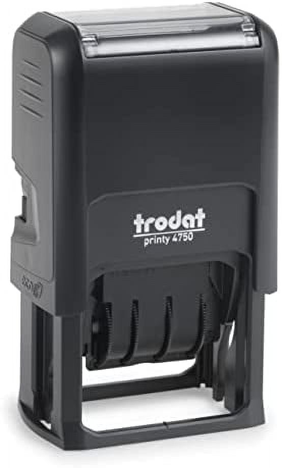Trodat Printy 4750 Self Inking Date Stamp with Received