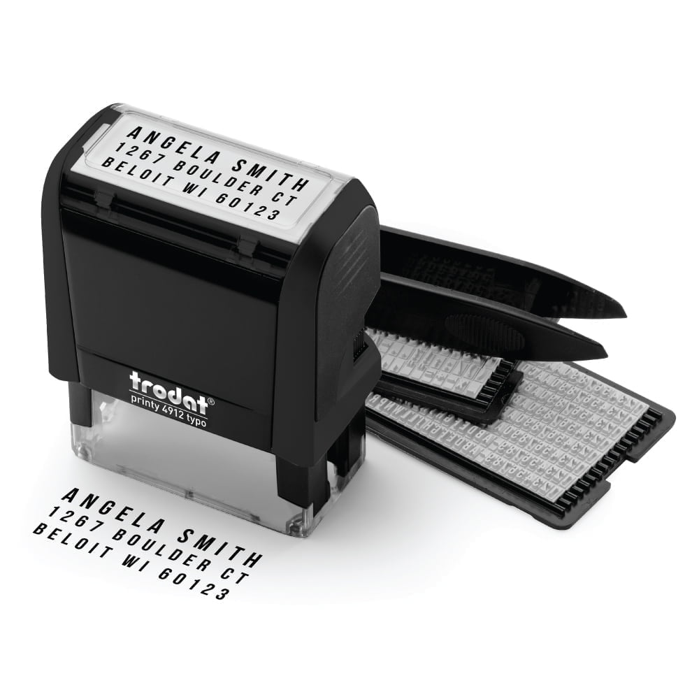 Amazon.com : Paid Self Inking Rubber Stamp (7/8