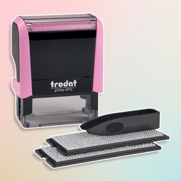 Trodat Printy 4913 Self-Inking Do It Yourself (DIY) 5 Line Personalized