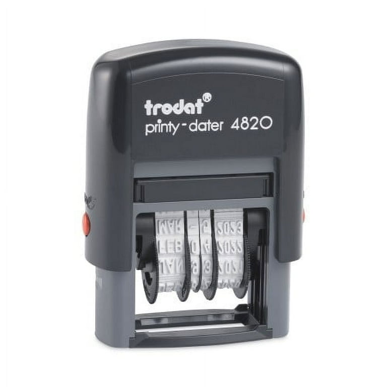 Printy Economy Date Stamp, Self-Inking, 1.63 Printy Economy Date Stamp, Self-Inking, 1.63