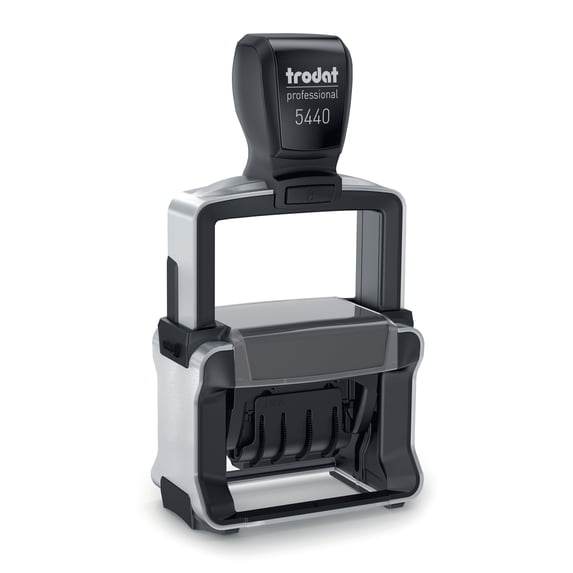 Trodat Professional Date Stamp 5440L Self-Inking with ENTERED, PAID ...