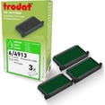 thumbnail image 1 of Trodat Replacement Ink Pads, Printy 4913 Stamp, 3 Pack, Green, 1 of 7
