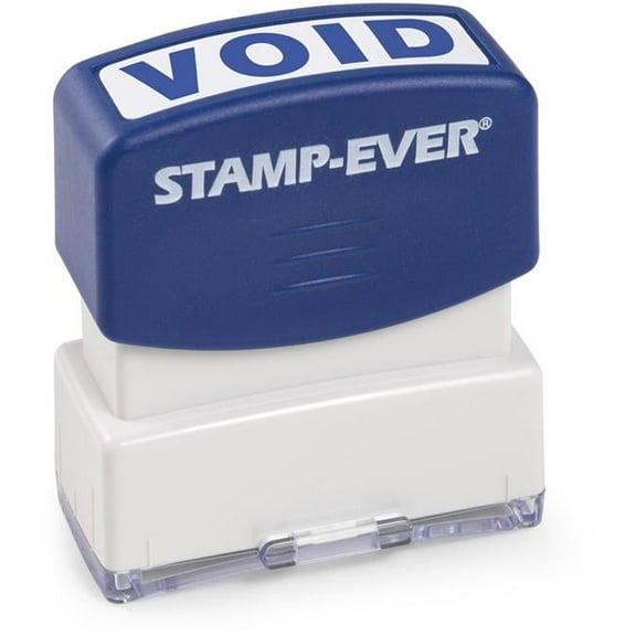 Trodat TDT5968 Pre-inked Void Stamp, Blue