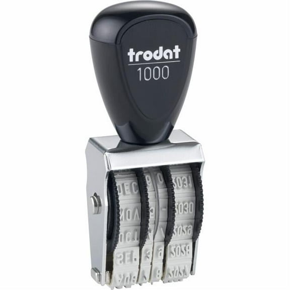 Trodat TDTRD010 Rubber Date Stamp - One Size