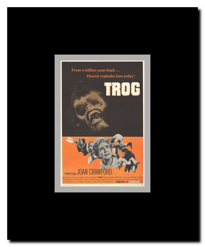 Trog Framed Movie Poster