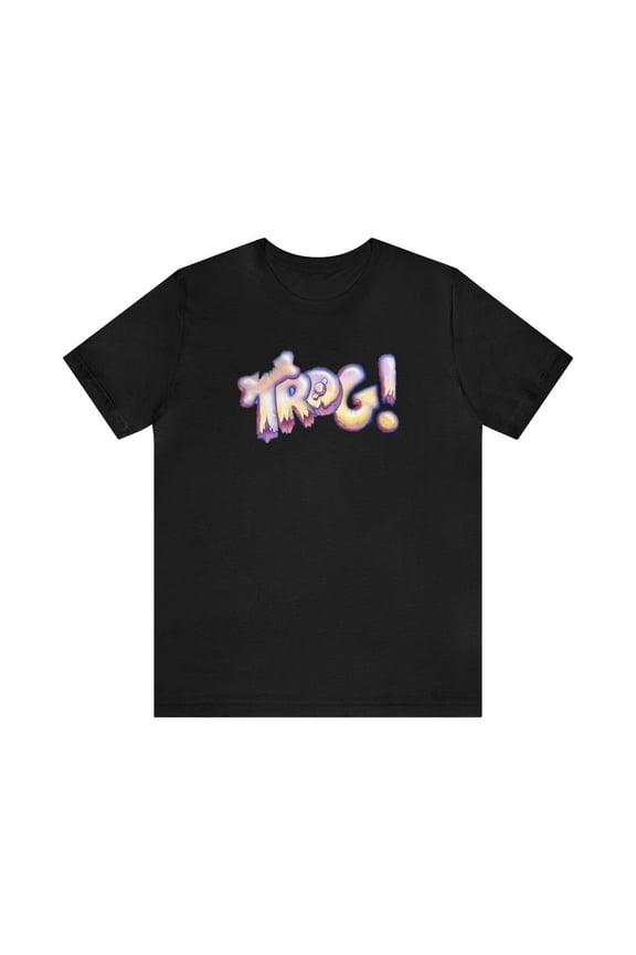 Trog NES Logo Pixel Art Retro Style Unisex Short Sleeve Tee T-Shirt