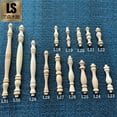 thumbnail image 1 of Troglfold 10pcs Wooden Baluster Spindles Wood Spindles Unfinished Decorative Wood Craft Spindles for Crafts Woodworking and Furniture, 1 of 10