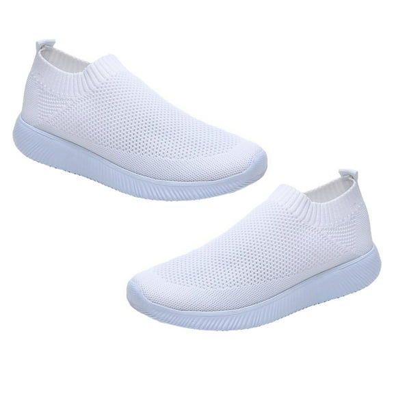 Troglfold 1Pair Women Sports Shoes Breathable Thin Bottom Shoes Four-seasons Wearing Shoes