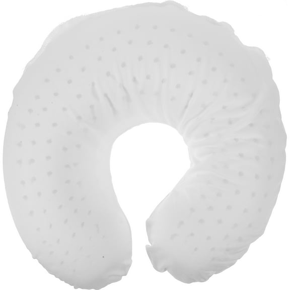 Troglfold 1pc Latex Pillow U Shaped Pillow Cervical Spine Neck Pillow (A Pillow Core without Pillowcase, White)