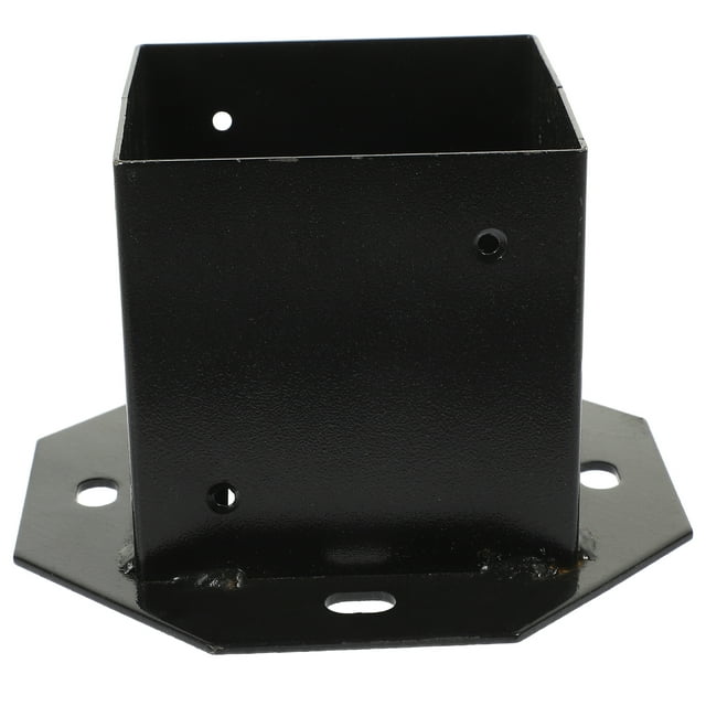 Troglfold 4x4 post sleeve Square Base Floor Flange Railing Post Holder