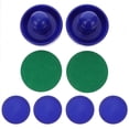 thumbnail image 1 of Troglfold Air Hockey Puck Air Hockey Pushers & Pucks - Replacement Felt Stickers (Blue),2.36"X3.82"X3.82", 1 of 10