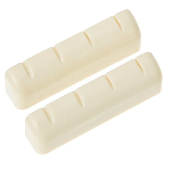 Troglfold Banjo Nut Banjo Nut Instrument Replacement: 2pcs String Nut Mandolin Bridge,1.18"X0.39"X0.39"