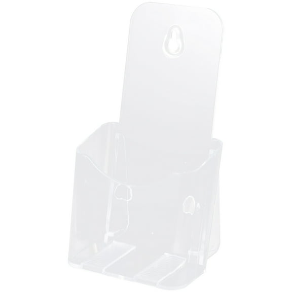 Troglfold Book Holder Clear A6 Book Stand with Ledge for Displaying Books & Pictures,7.87"X4.33"X3.31"