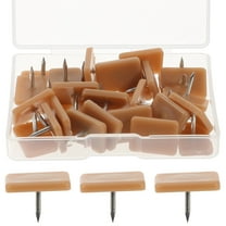 Troglfold Chair Glides Furniture Glides Nail on Floor Protectors (30pcs),0.67"X0.47"X0.43"