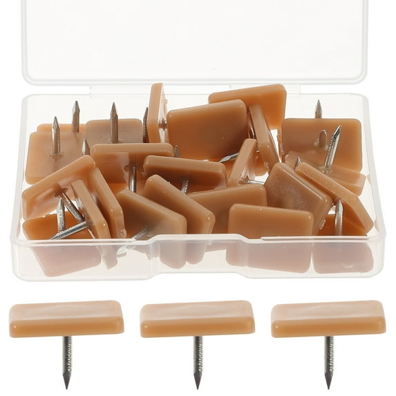 Troglfold Chair Glides Furniture Glides Nail on Floor Protectors (30pcs),0.67"X0.47"X0.43"