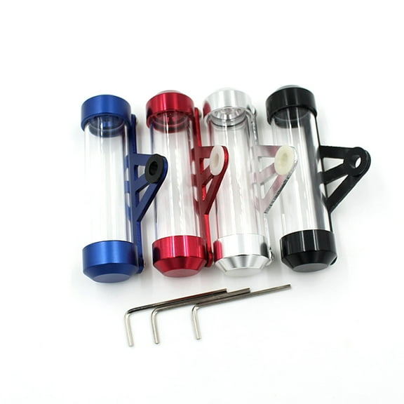 Troglfold Cylindrical Waterproof Motorcycle Motorbike Scooter Tax Holder (Random Color)