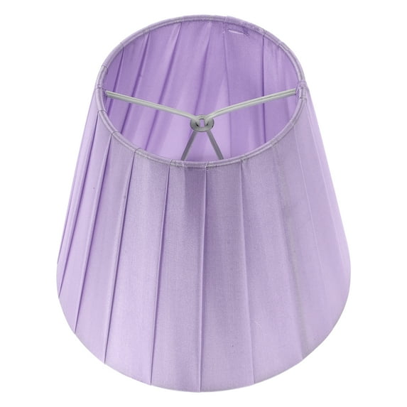 Troglfold Dustproof Lamp Shade Purple Fabric Lampshade for Table, Floor, Chandelier,5.51"X3.54"X4.92"